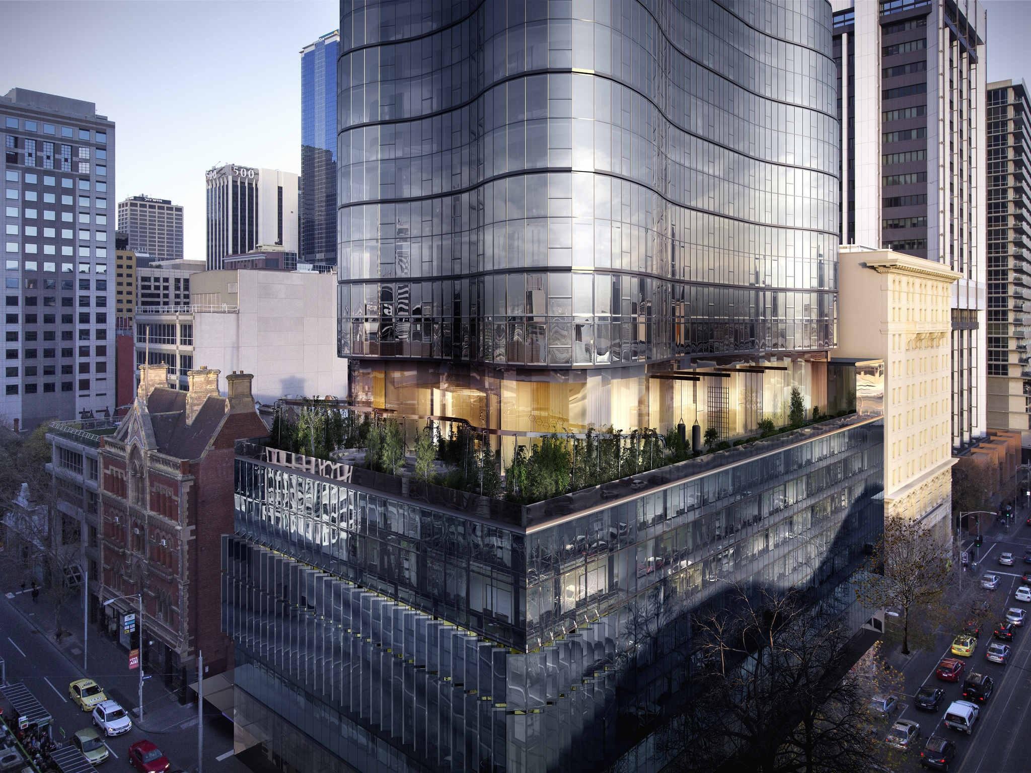 Movenpick Hotel Melbourne On Spencer Exteriör bild